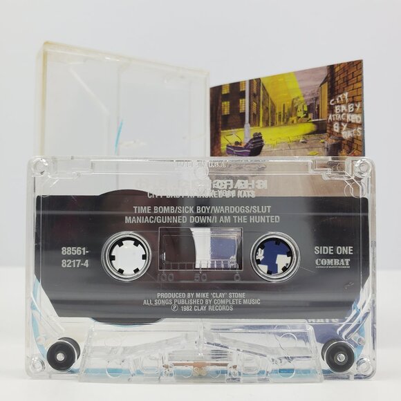 Charged G.B.H. Cassette Tape City Baby Attacked Rats 1982 Combat Punk Tested - Picture 4 of 9